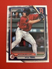 KYLE TEEL  RED SOX 1st 2024 BOWMAN PROSPECTS #BP-48 B