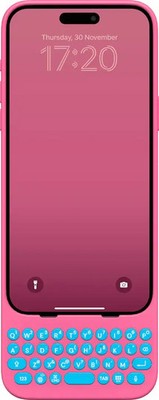 Clicks Keyboard Case iPhone 15 Pro Max Premium Typing Experience - Miami Beach