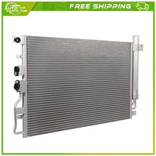 Replacement Aluminum condenser Fit For 2010 2011 2012-2015 Chevrolet Equinox