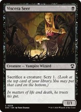 NM Viscera Seer, MTG, Strixhaven Commander, Magic the Gathering, 229