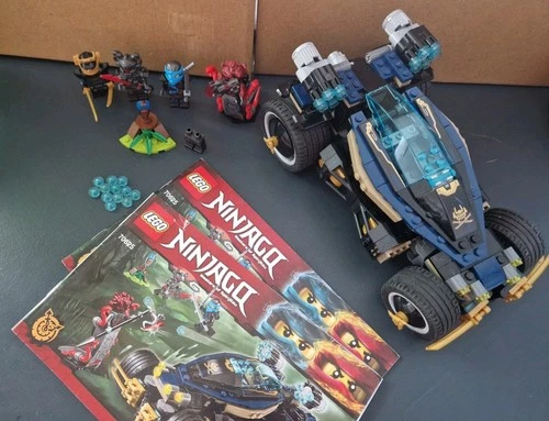 LEGO 70625 (Masters of Spinjitzu) Ninjago Samurai Turbomobil vollständig BA