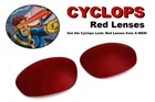 Cyclops Prism Red Non-polarized Lenses for Oakley X-Metal XX X-MEN [XX-CP]