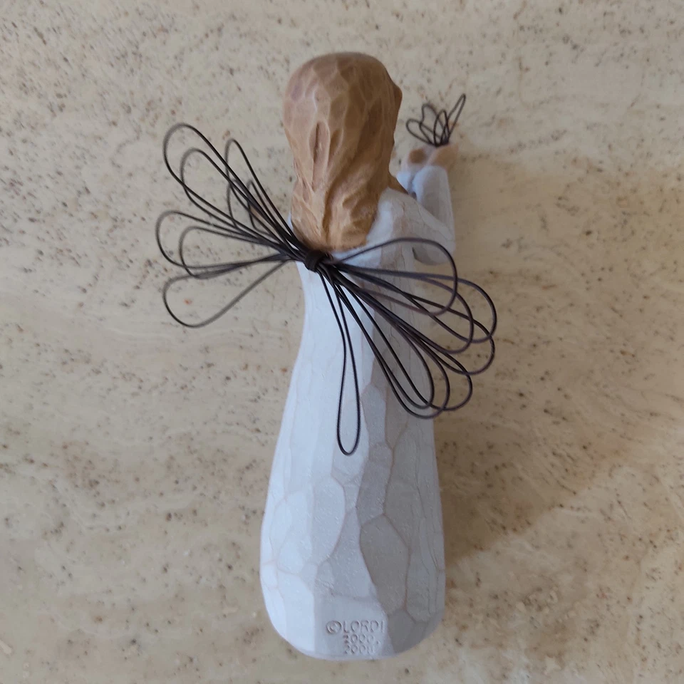 Willow Tree Figur Engel Freiheit Angel Of Freedom Schutzengel Weihnachten Deko - Bild 4 von 4