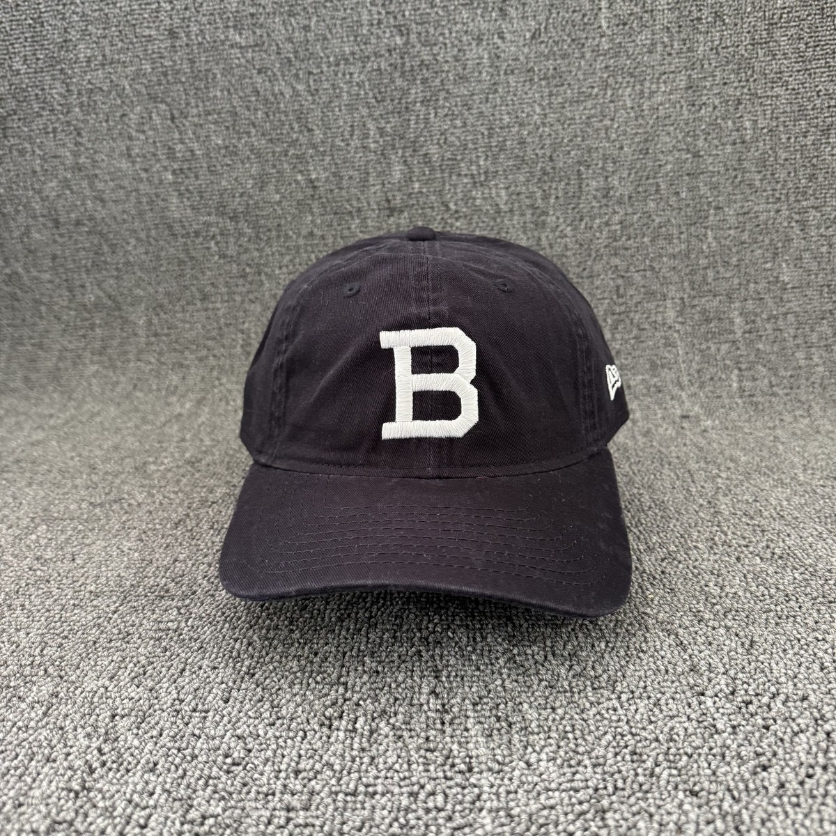 New Era Brooklyn Dodgers Retro Dad Hat Strapback Black One Size Cap