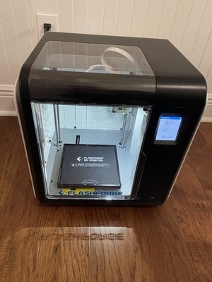 Flashforge Adventurer 3 3D Printer with Removable Nozzle - Black With 4 Filament