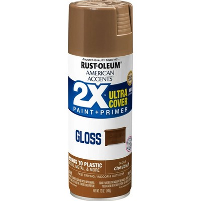 Rust-Oleum American Accents 2X Ultra Cover Spray Paint, 12oz, 120+ Colors