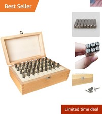 Letter and Number Stamp Set 36pcs 40Cr Alloy Steel Metal Stamp Number  Lette...