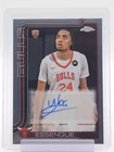 NOA ESSENGUE 2025-26 TOPPS CHROME ROOKIE AUTO #TCAR-NE BASKETBALL BULLS Q4376
