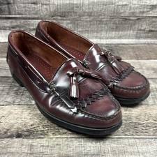 G.H. Bass Co. Weejuns Shoes Mens Size 10 Brown Tassel Loafers Dress USA