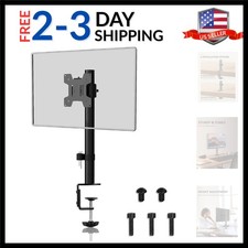 Single Monitor Mount, Adjustable Monitor Arm Desk Mount Stand for 1 / One Scr...