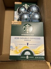 Starbucks Nespresso Vertuo Iced Double Espresso Vanilla 31 Capsules 4/26