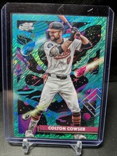 2025 Topps Cosmic Chrome - Colton Cowser #3 Aqua Equinox Refractor 138/199