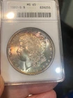 1882 $1 Morgan Silver Dollar ANACS MS65 Uncirculated San Francisco