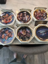 Star Trek 6 Plate Collection with certificate...