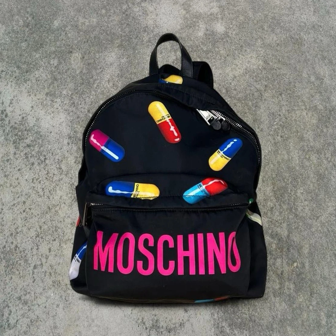 激レア！ MOSCHINO パワーパフガールズ マルチカラーバックパック Moschino Backpack Handbags Bags & Nylon Exterior for Women for