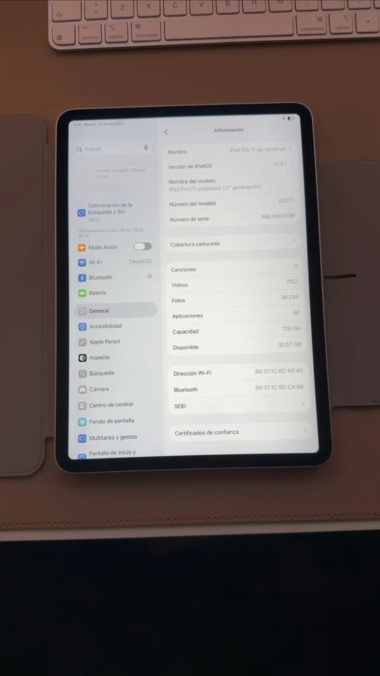 Apple iPad Pro 11-inch (3rd generation) · 128GB · Wi-Fi, foto 2 de 5