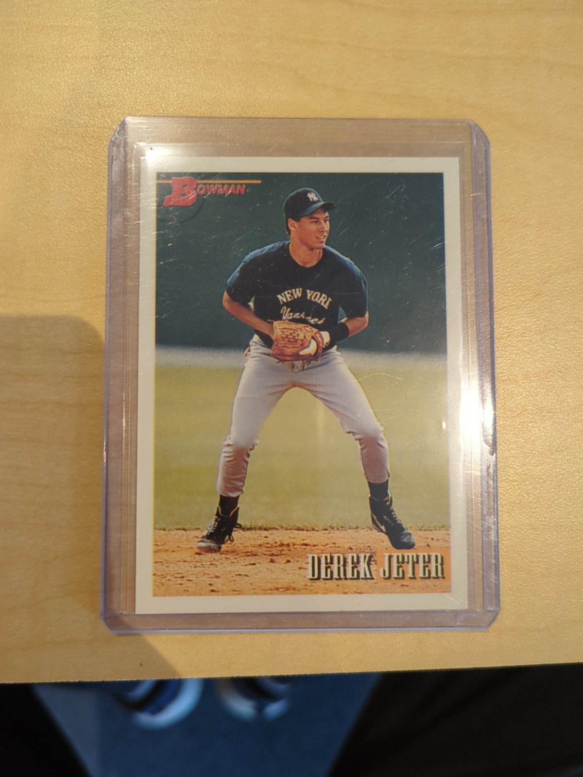 1993 Bowman #511 Derek Jeter Rookie RC New York Yankees Baseball Card HOF