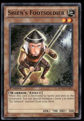 yugioh samurai warlords structure deck list Amazon.com: Yu-Gi-Oh! - Shien's Scheme (SDWA-EN038) - Structure Deck: Samurai  Warlords - 1st Edition