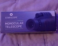Starscope 10x42 Compact Monocular Telescope Multi-Coated Roof Prism Black