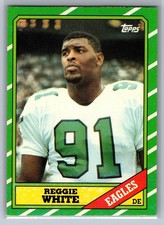 1986 Topps - Reggie White #275 (RC) - HOF EX-MT *TEXCARDS*