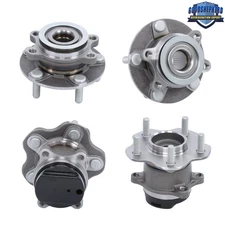 For Nissan Rogue 2.5L 2008-2013 FWD 4PCS Wheel Hub Bearings Assy 513298 512398