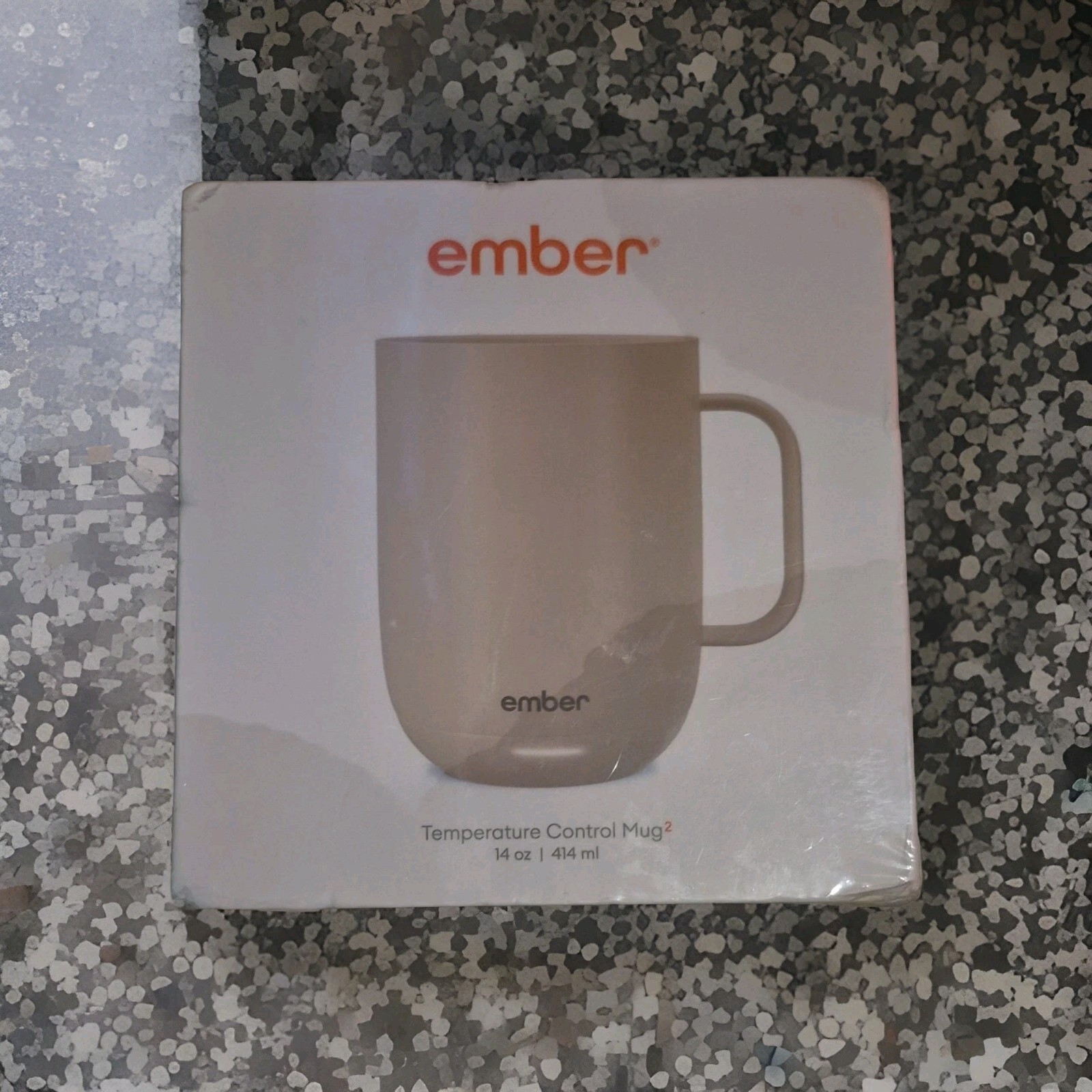 Ember Mug 2 Smart Heated Coffee Cup 10oz SandStone App Controlled Temperature