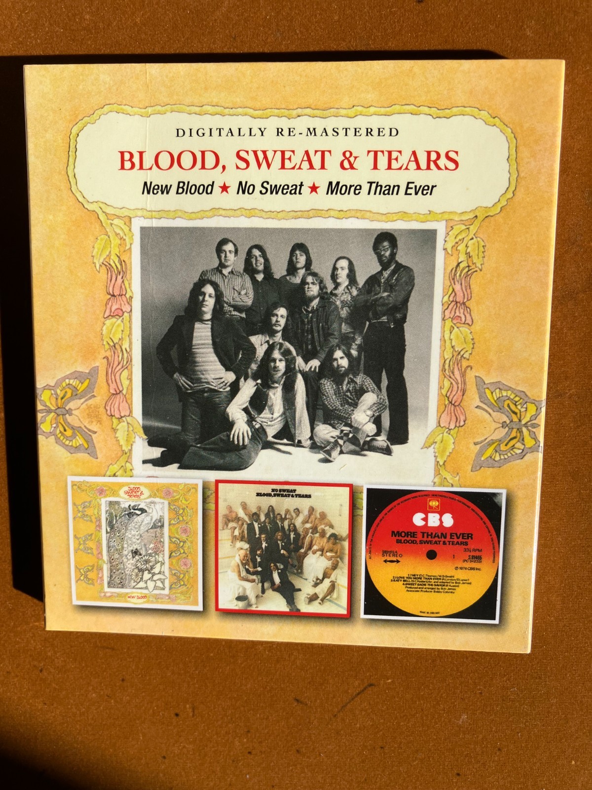 BLOOD SWEAT & TEARS     NEW BLOOD / NO SWEAT / MORE THAN EVER