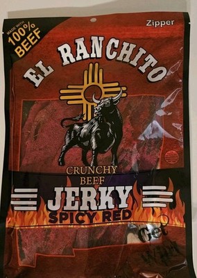 El Ranchito Crunchy Beef Jerky   Spicy Red , 2 oz 