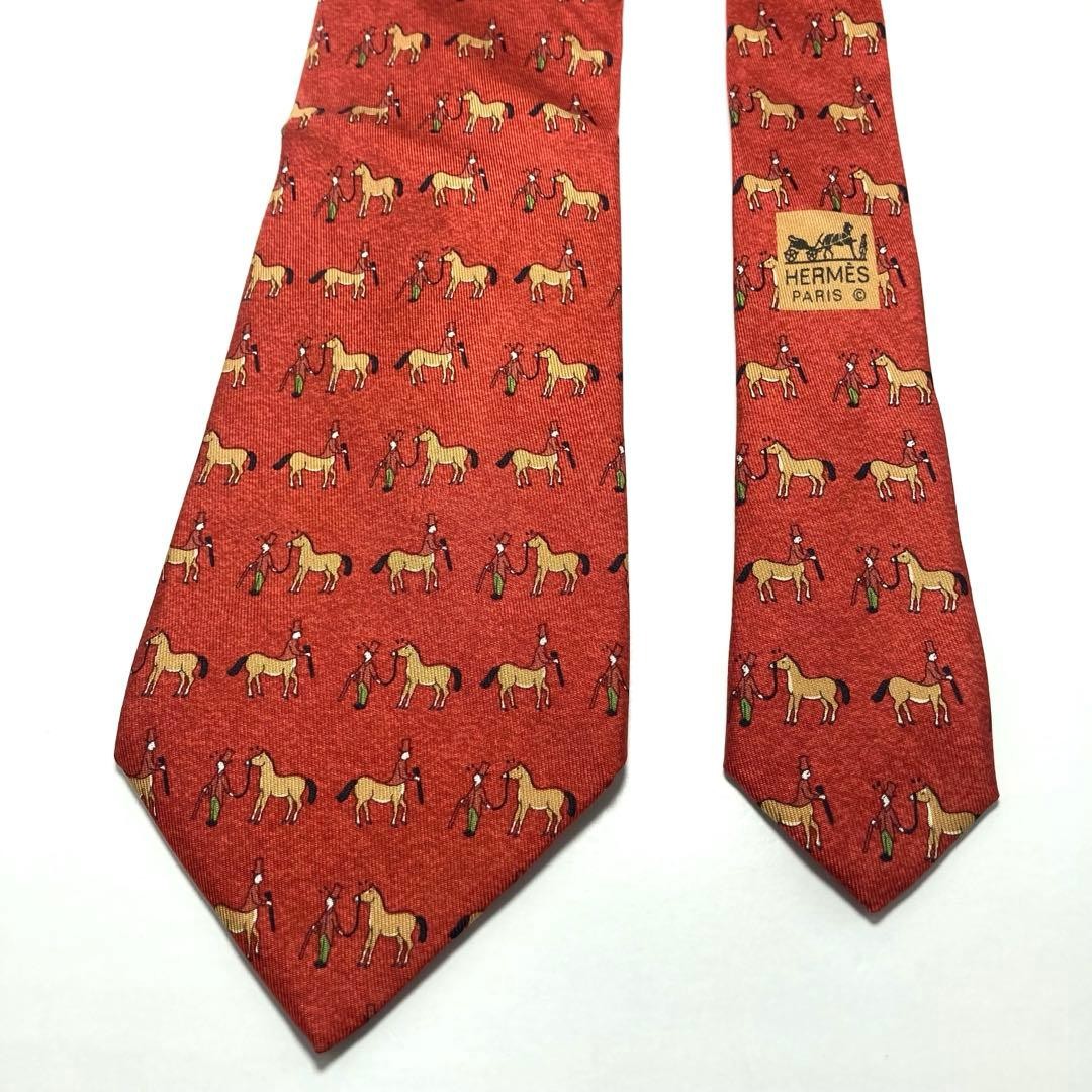 excellent condition HERMES small pattern horse re… - image 2