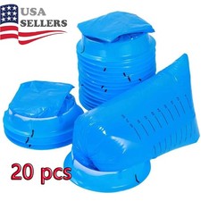 20Pcs Emesis Bags Disposable Barf Vomit Sack Travel Sick Puke Pack Nausea Relief