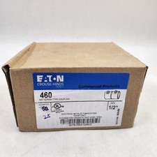 NEW Eaton Crouse-Hinds 460 - 1/2" Set Screw Coupling Qty 25