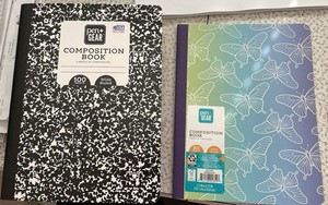 Composition Book/Steno Pad Lot-New