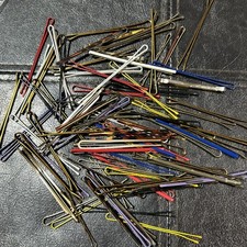 Metal Bobby Pins Metal Bobbie Pin Lot of Hair Clips 2.75"-3" W17