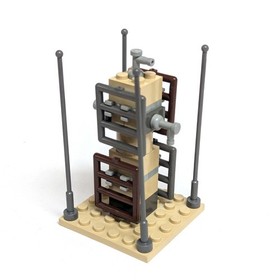 1999 LEGO  Star Wars 7101 Lightsaber Duel MISSING BOTH CAPES