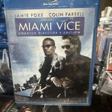 Universal Studios Miami Vice Blu-ray Unrated Director's Edition Foxx Farrell