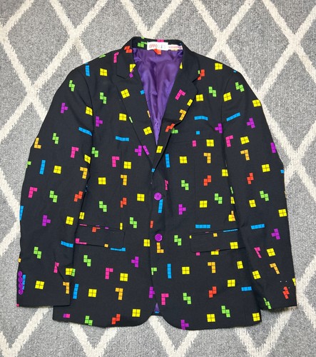 Opposuits 2 pieces (pants 44 and jacket 42) Tetris game - Picture 2 of 8