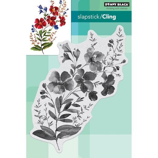 Penny Black Cling Rubber Stamps - Blossom Branch 40-588