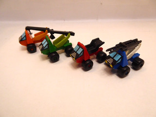 Serie completa Veicoli da costruzione 5 1983 Rara!!!!