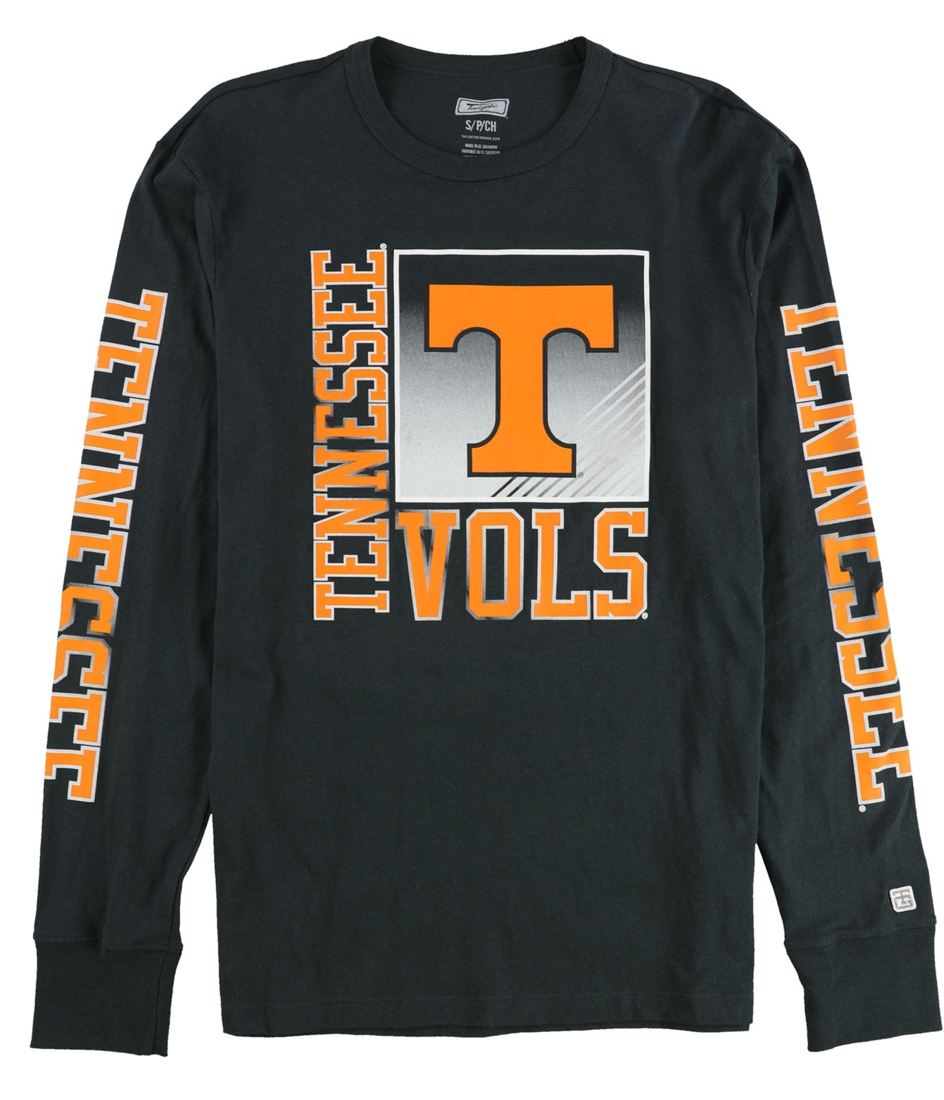 Мужская футболка American Eagle Tennessee Volunteers с рисунком черная маленькая 4790₽