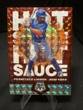 Francisco Lindor HOT SAUCE Green Mosaic #HS2 SP MLB RARE BASEBALL