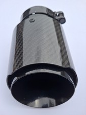 Carbon Fiber Exhaust Tip 3 Inlet To 4outlet Universal Tailpipe 3 Inch Exhaus... Carbon Fiber Exhaust Tip 3 Inlet To 4outlet Universal Tailpipe 3 Inch Exhaus...