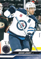 2023-24 Upper Deck #195 Adam Lowry Winnipeg Jets