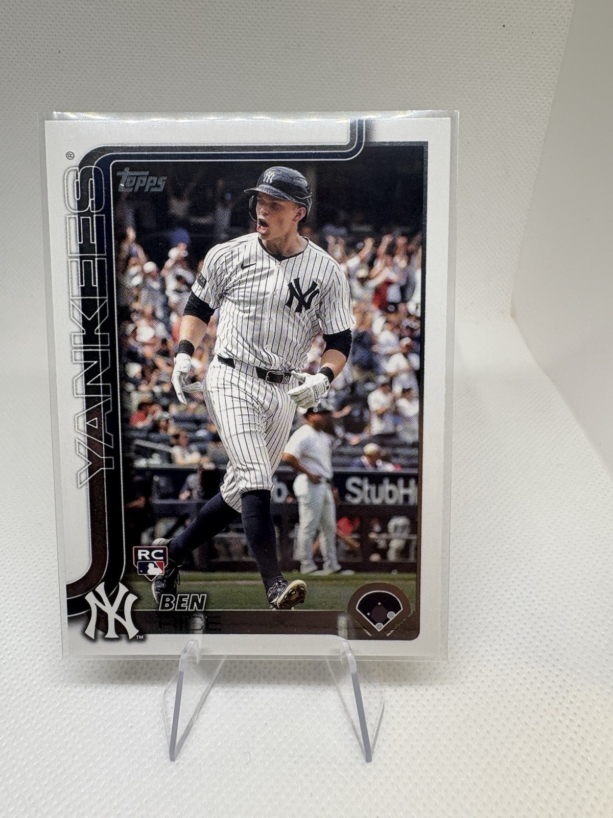 2025 Topps Series 1 - Ben Rice (RC) #337 New York Yankees