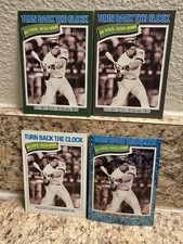 2026 Topps Heritage 336 Blue Sparkle, Green, Gray, 2 Base Turn Back the Clock SP