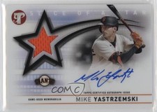 2022 Topps Pristine Slice of the Star Relics Mike Yastrzemski #SSAR-MY Auto ni4