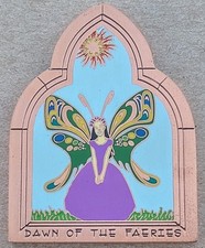 Dawn of the Fairies Geocoin - AE Antq. Copper - Activated  Adoptable - TB2EEMT
