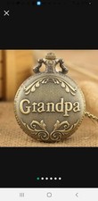 new grandpa Pocket Watch Father's Day Birthday Gift