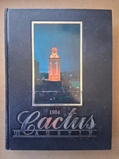 Vintage 1984 Cactus ‘84, Volume 91, University of Texas UT Longhorns Yearbook