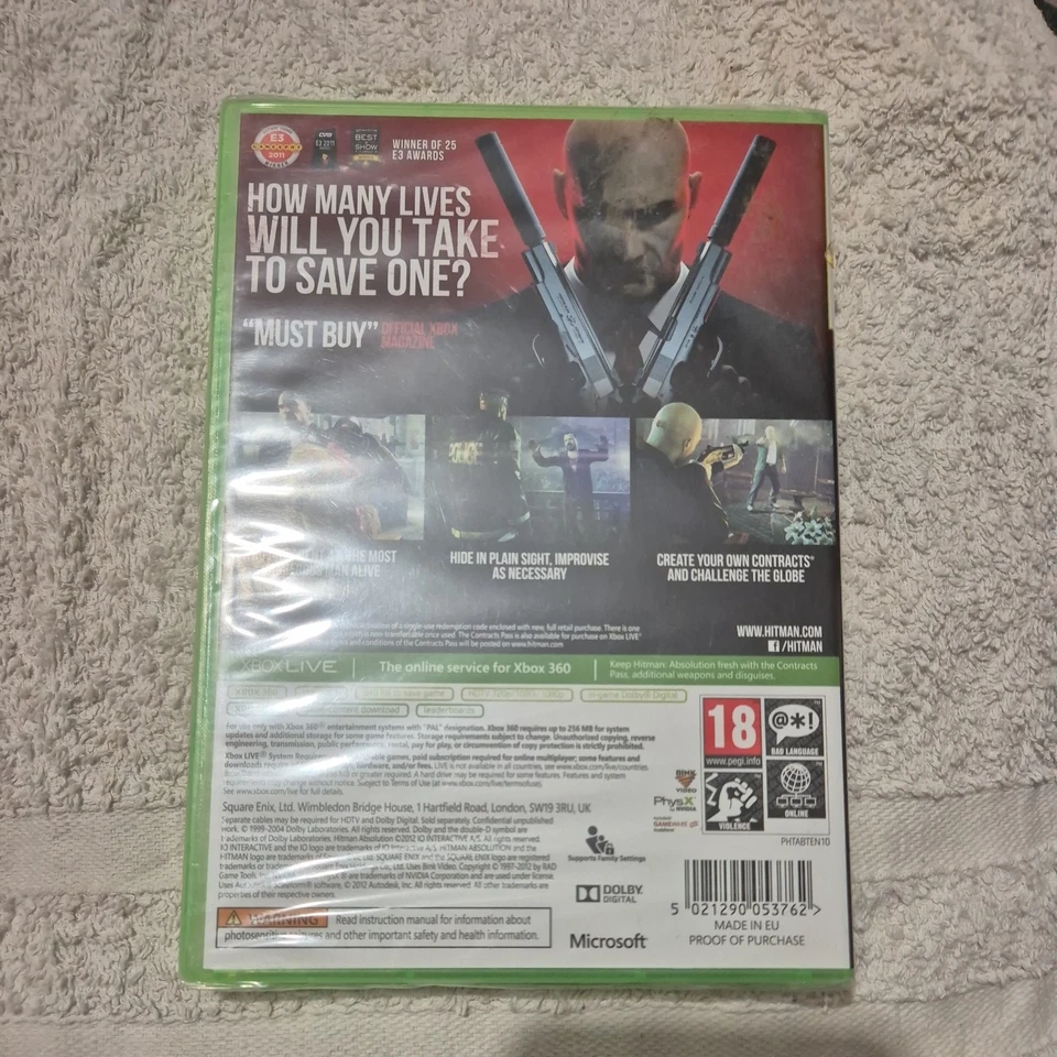 Hitman: Absolution - Tailored Edition Microsoft Xbox 360 Game Video Games PAL - Image 2 of 4