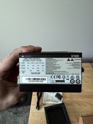 Corsair SF Series (2024) SF1000 80 PLUS Platinum Fully Modular SFX Power Supply - Afbeelding 4 van 4